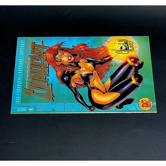 LIONHEART Signed 4 Book Lot Ian Chruchill Dynamic Forces Comics 1 1 1D 2 VF/NM - Picture 7 of 16